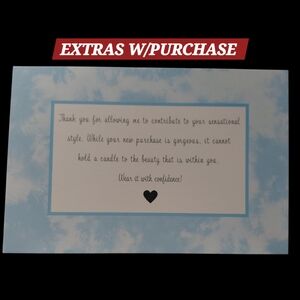NWT - 25ct. 4x6 Thank You Cards - Bonus - 3 Random Polymailers ✨️PRICE FIRM✨️